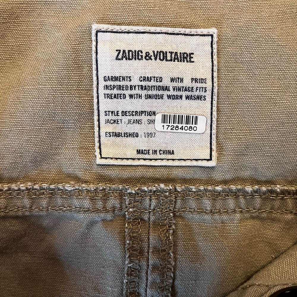 Zadig & Voltaire Record Cotton Lave Dress - Picture 6 of 14